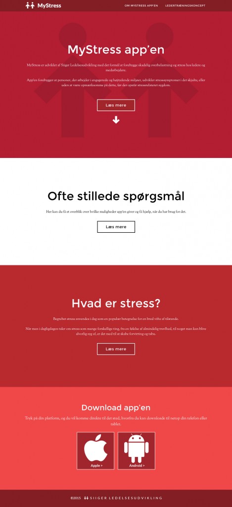 MyStress site